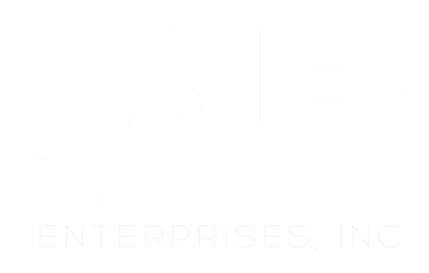Jab Enterprises Inc Logo For Construction And Maintenance Services.